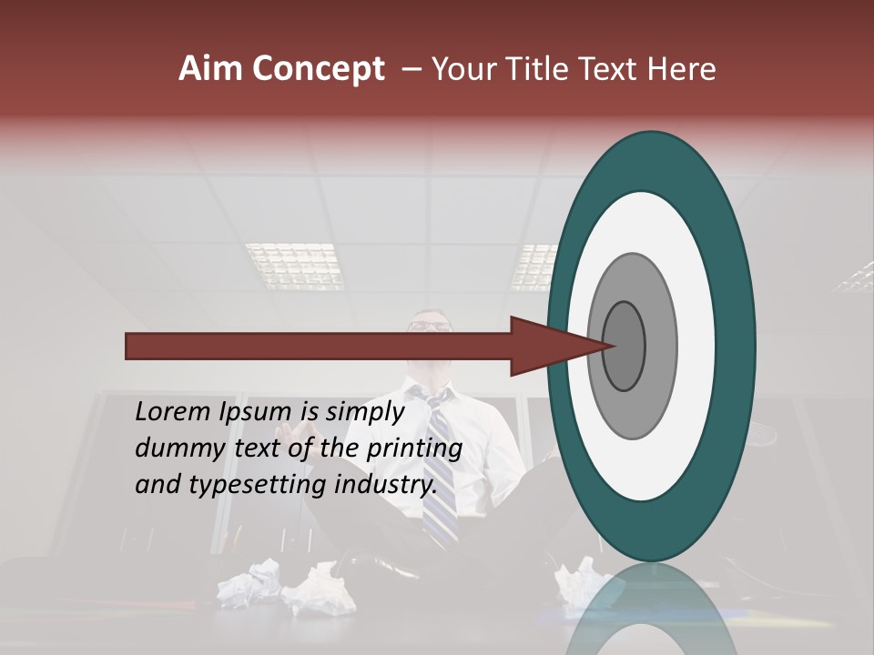 Night Sitting People PowerPoint Template