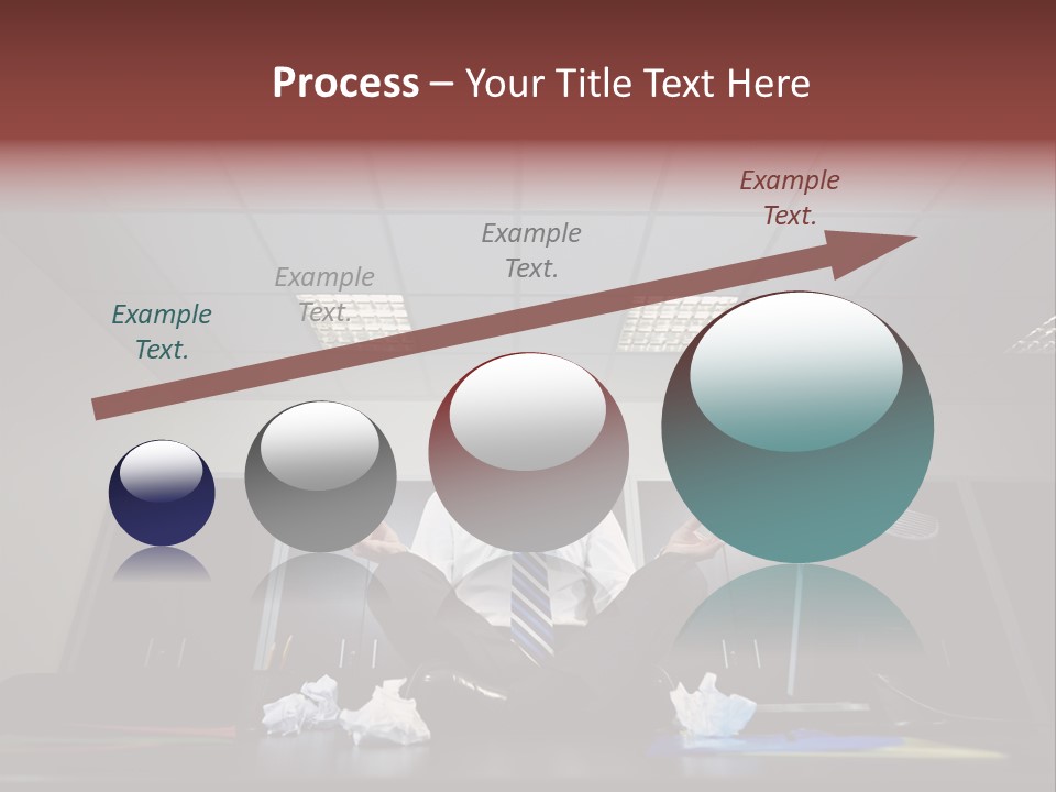 Night Sitting People PowerPoint Template