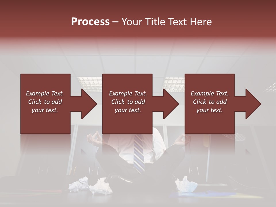 Night Sitting People PowerPoint Template