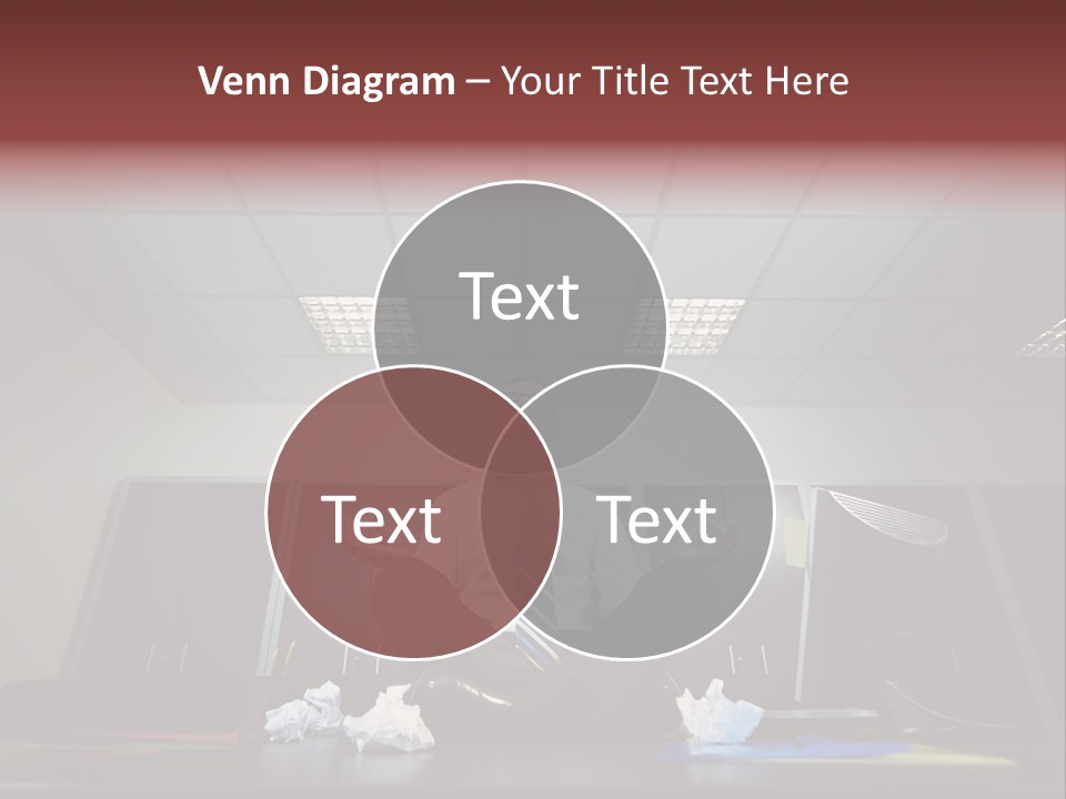 Night Sitting People PowerPoint Template