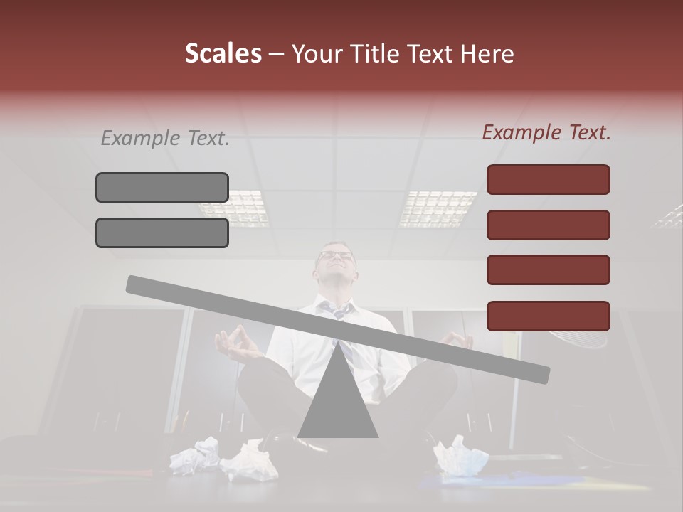 Night Sitting People PowerPoint Template