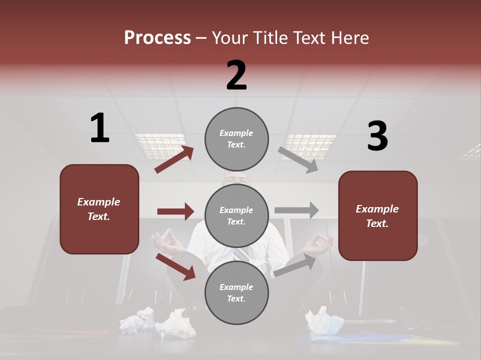 Night Sitting People PowerPoint Template