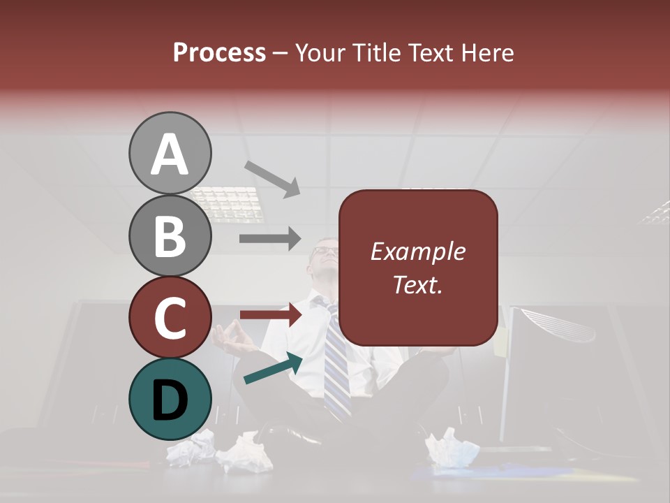 Night Sitting People PowerPoint Template