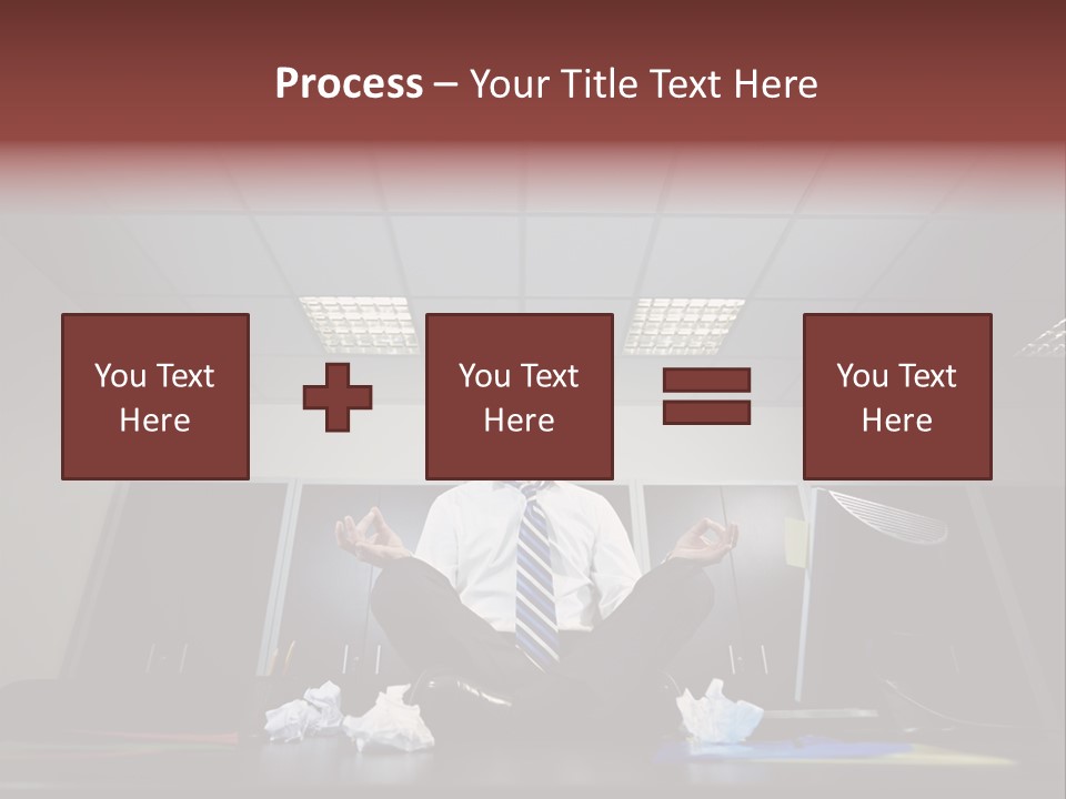 Night Sitting People PowerPoint Template