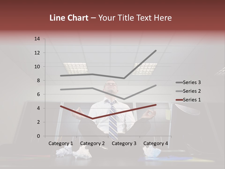 Night Sitting People PowerPoint Template
