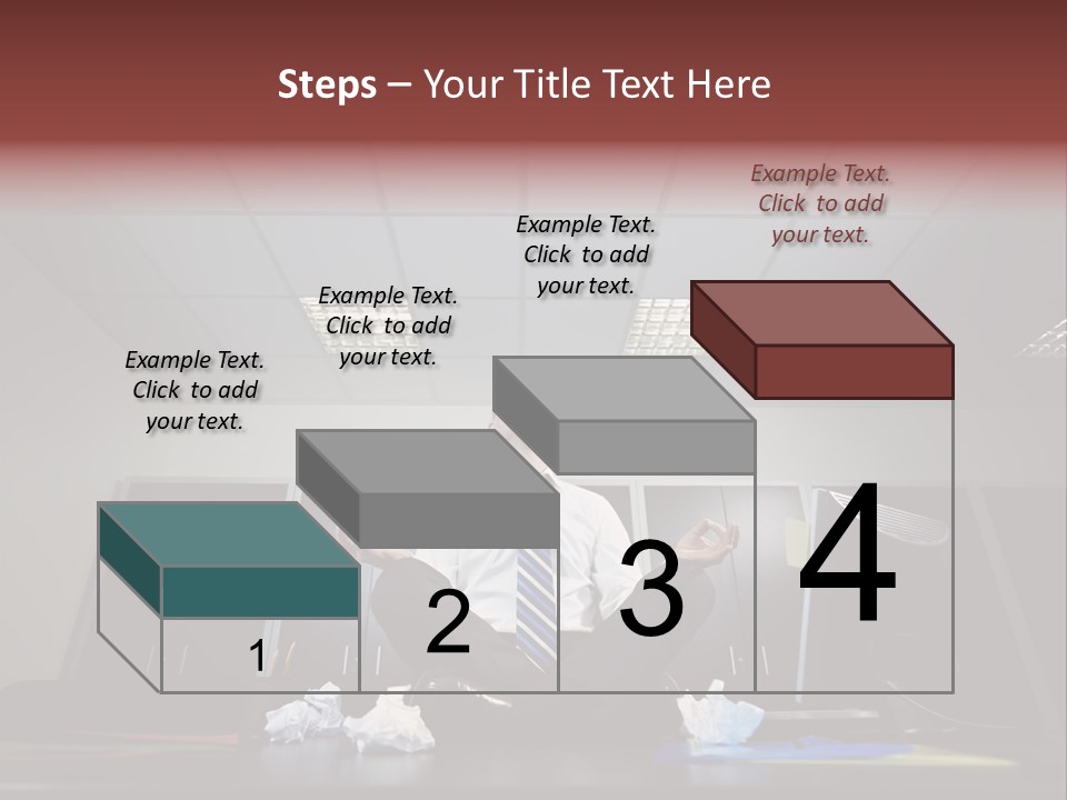 Night Sitting People PowerPoint Template