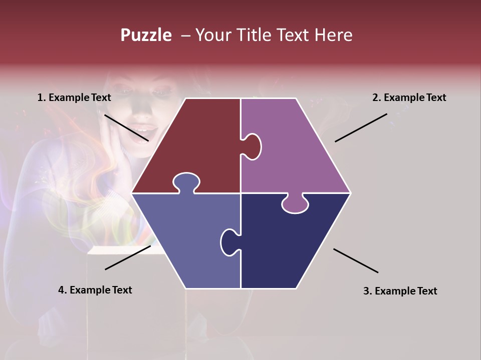 Happiness Hand New PowerPoint Template