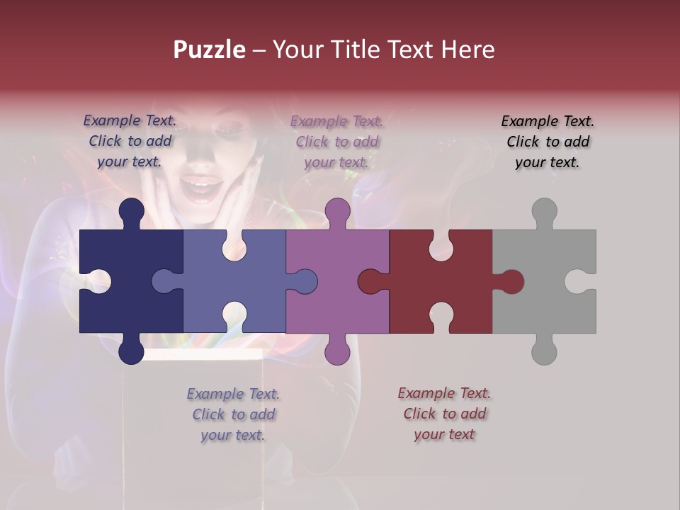 Happiness Hand New PowerPoint Template