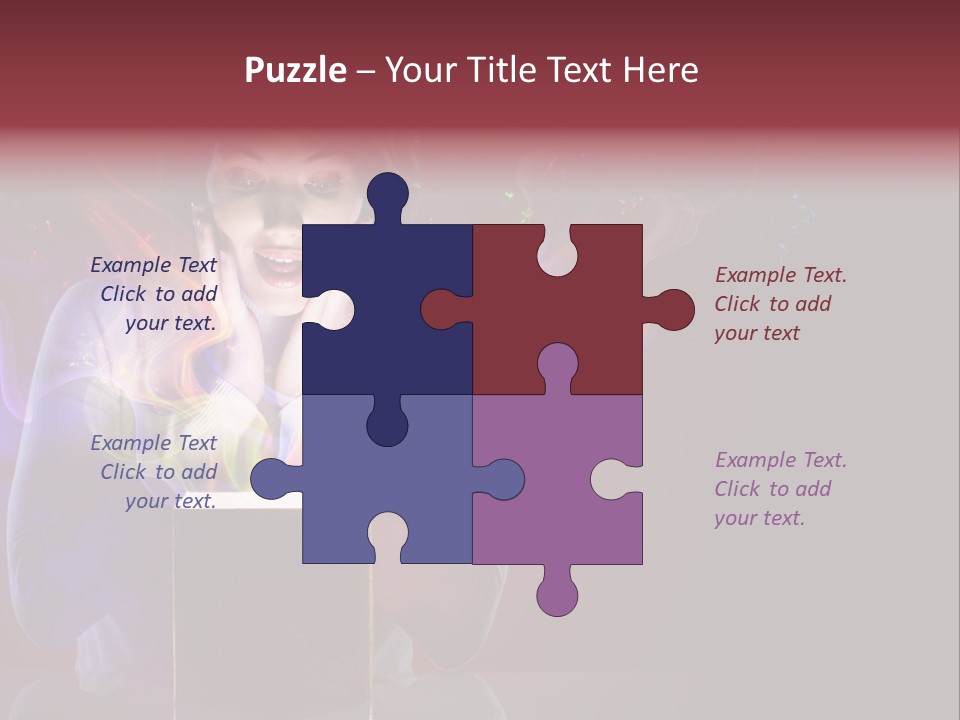 Happiness Hand New PowerPoint Template