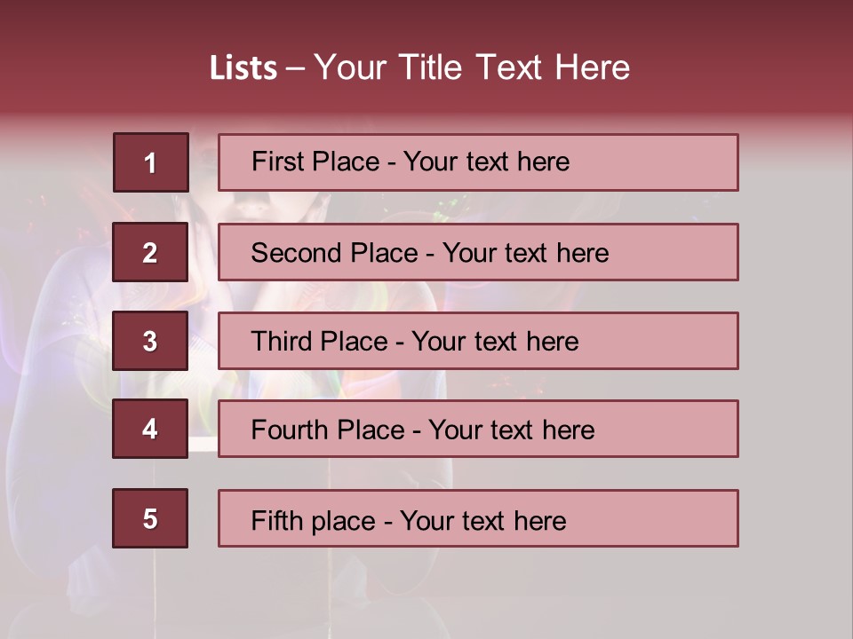 Happiness Hand New PowerPoint Template