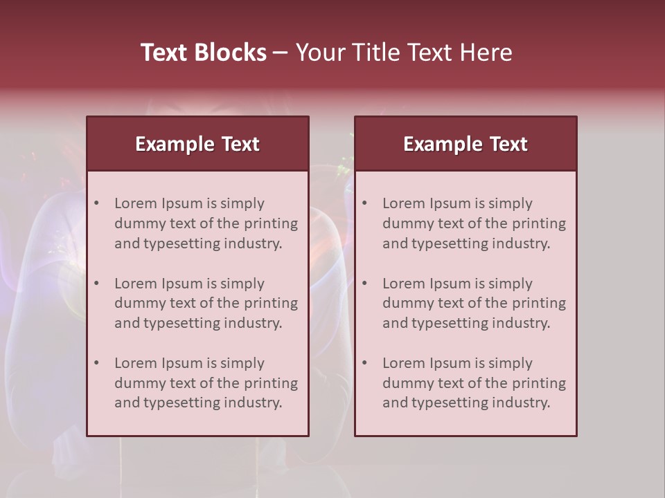 Happiness Hand New PowerPoint Template