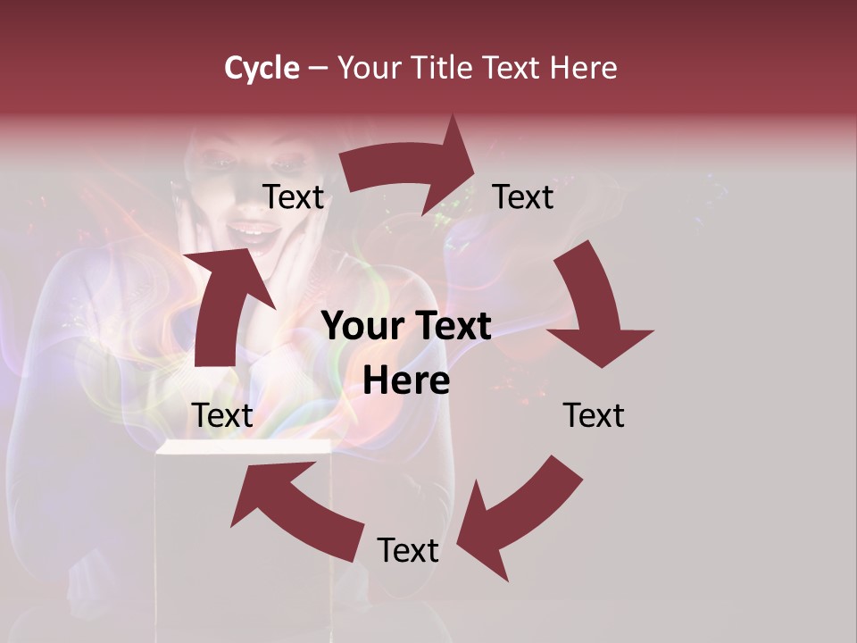 Happiness Hand New PowerPoint Template