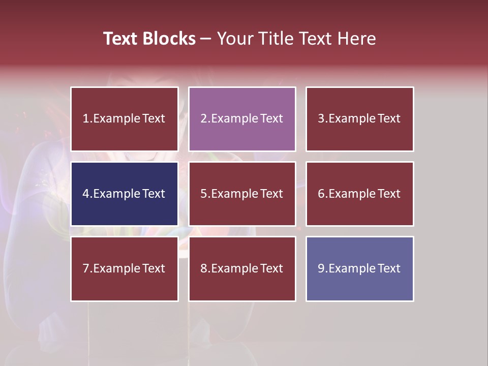 Happiness Hand New PowerPoint Template