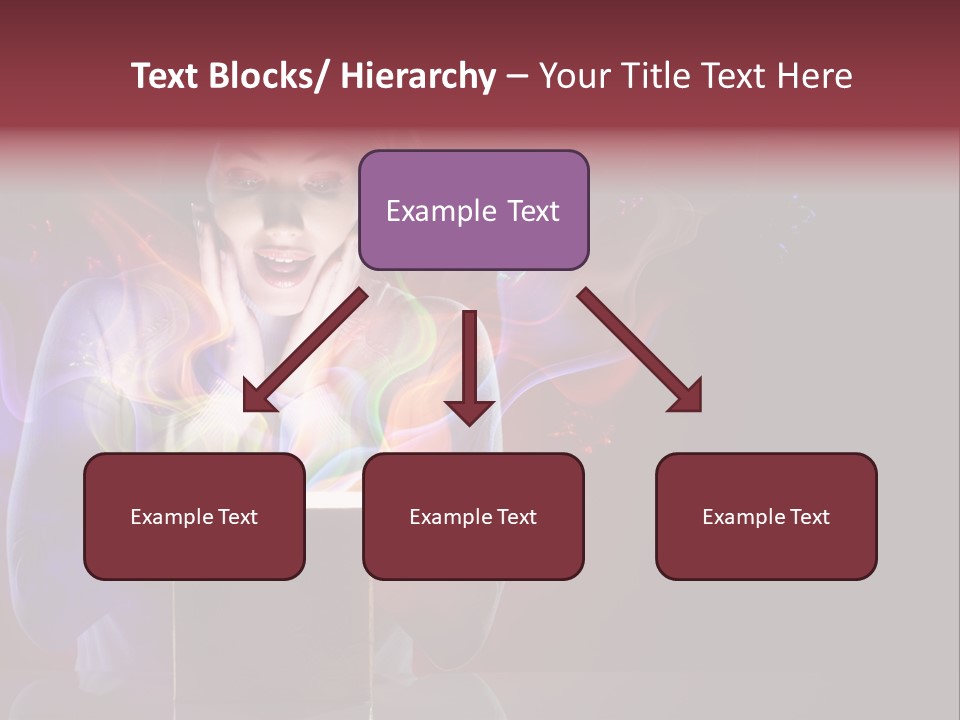 Happiness Hand New PowerPoint Template