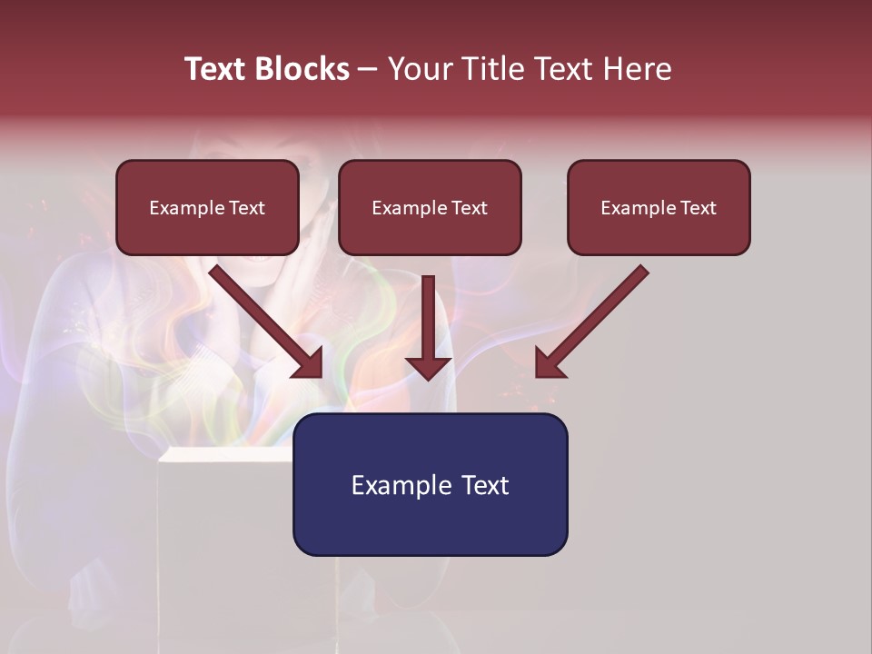 Happiness Hand New PowerPoint Template