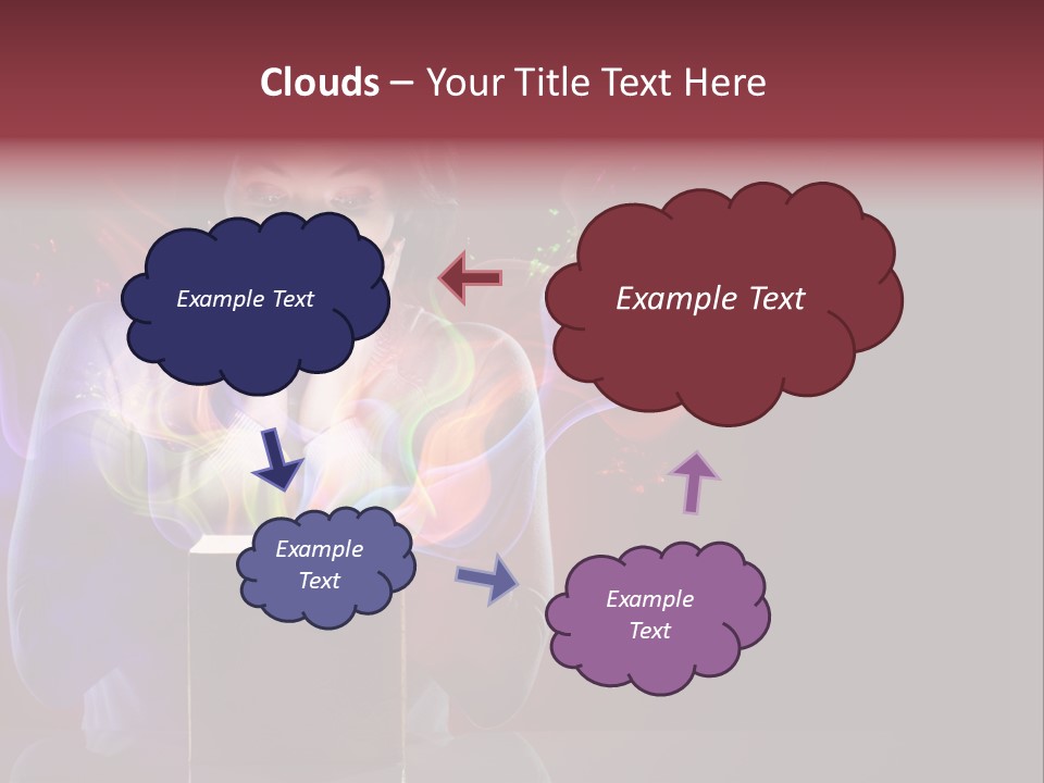 Happiness Hand New PowerPoint Template