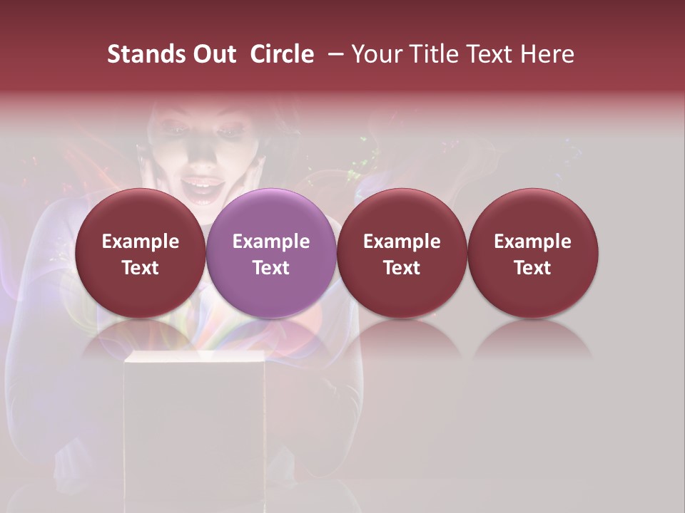 Happiness Hand New PowerPoint Template