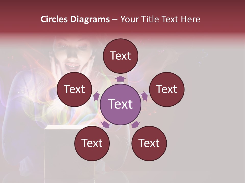 Happiness Hand New PowerPoint Template