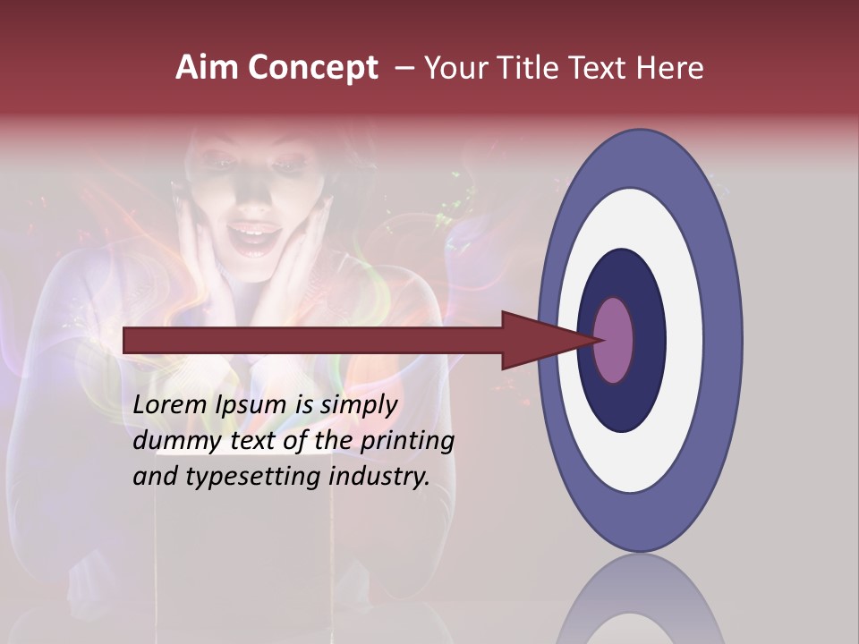 Happiness Hand New PowerPoint Template