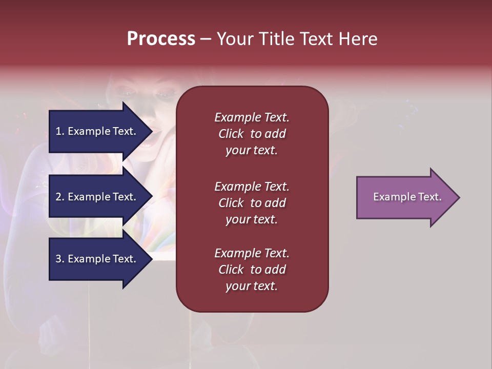 Happiness Hand New PowerPoint Template