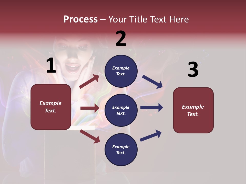 Happiness Hand New PowerPoint Template