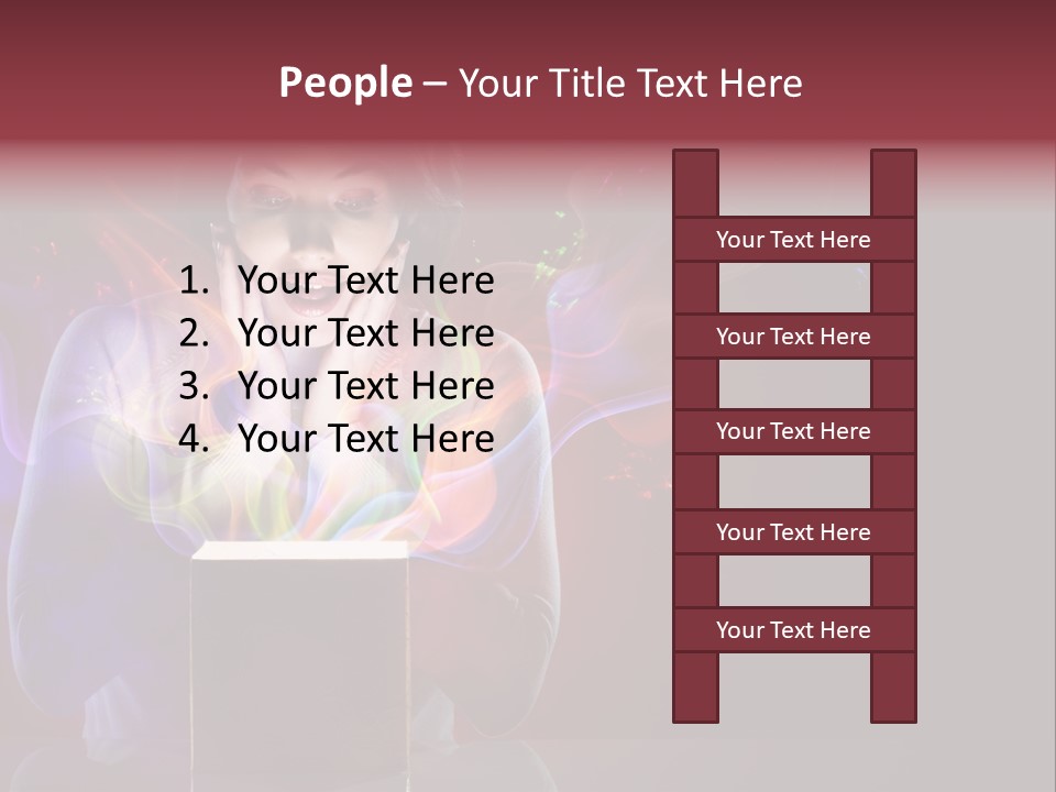 Happiness Hand New PowerPoint Template