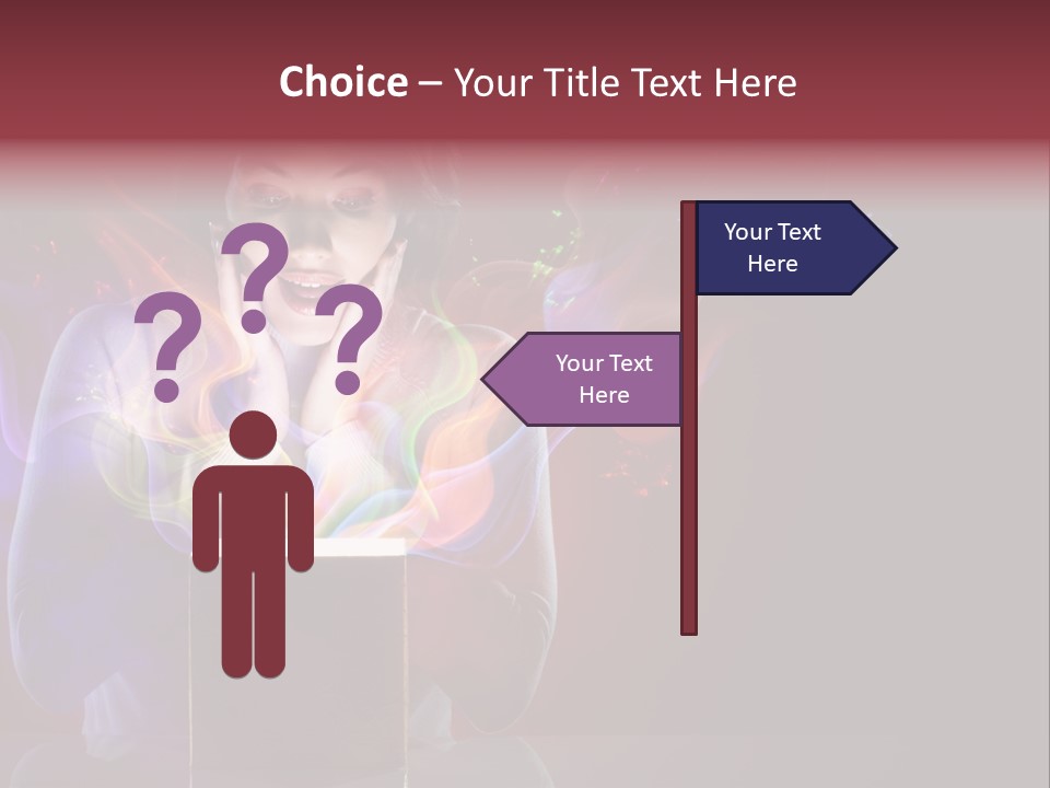 Happiness Hand New PowerPoint Template