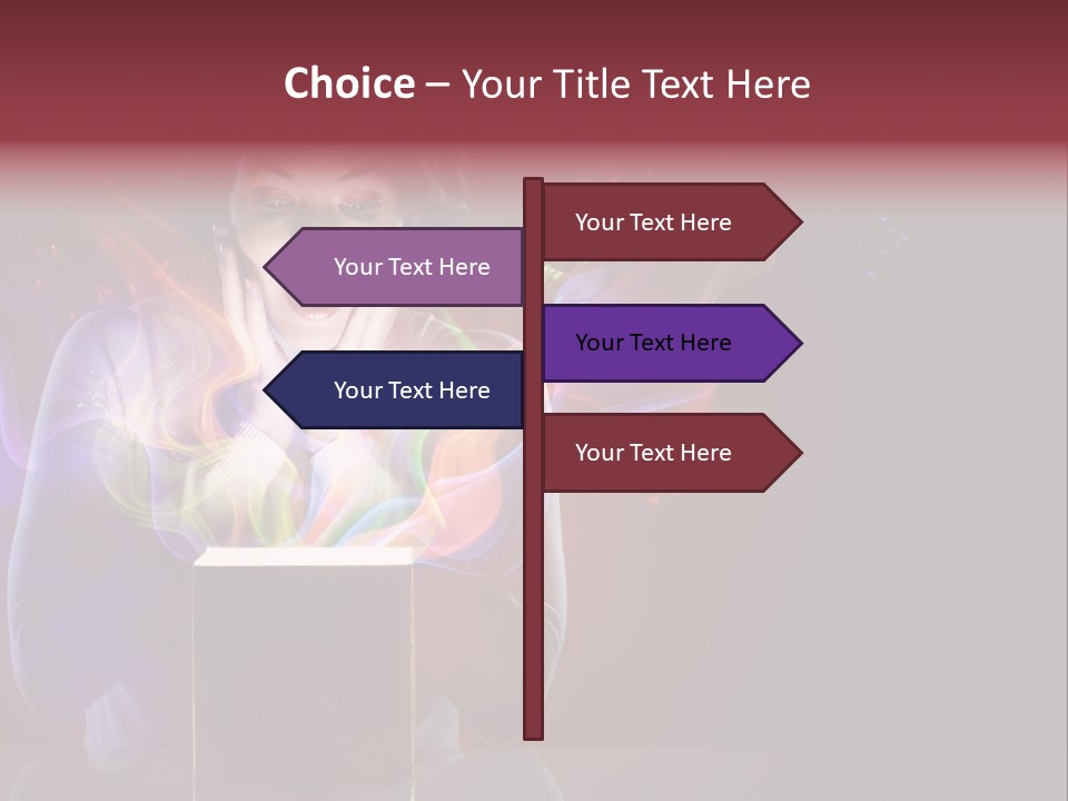 Happiness Hand New PowerPoint Template