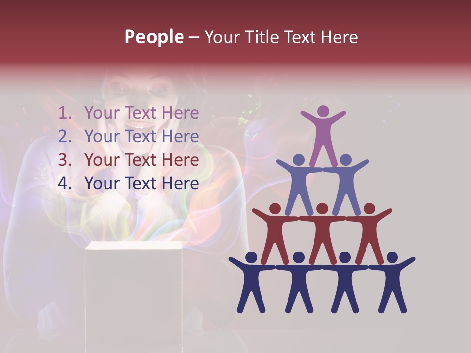 Happiness Hand New PowerPoint Template