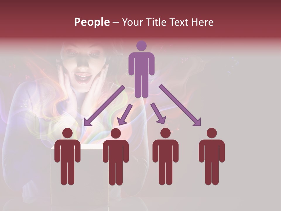 Happiness Hand New PowerPoint Template