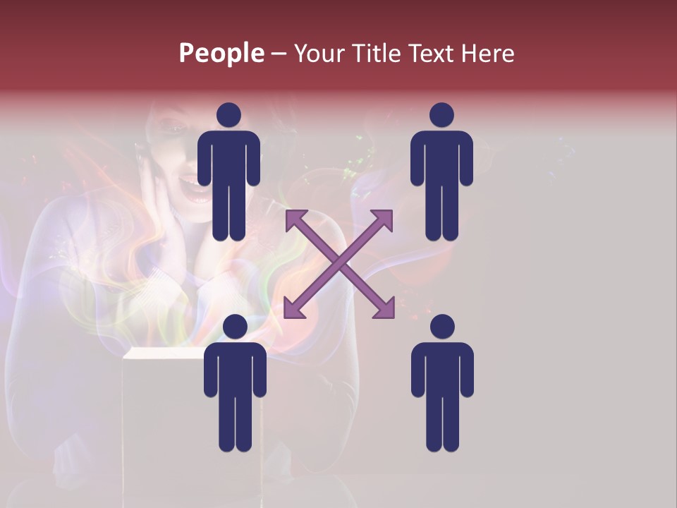 Happiness Hand New PowerPoint Template