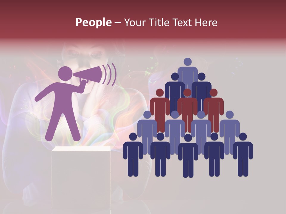 Happiness Hand New PowerPoint Template