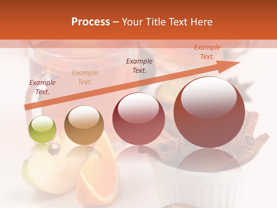 Plum Orange Tea PowerPoint Template