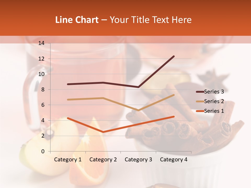 Plum Orange Tea PowerPoint Template