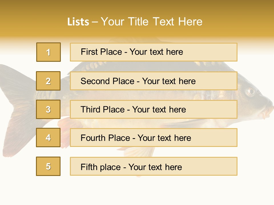 Close Up Food Catch PowerPoint Template