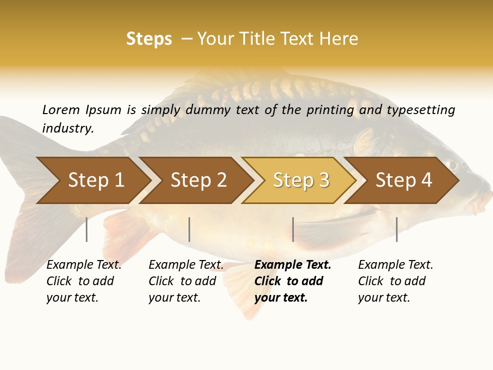Close Up Food Catch PowerPoint Template