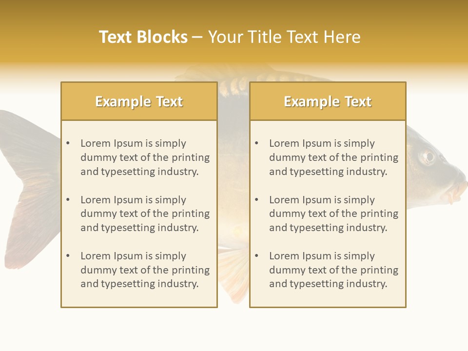 Close Up Food Catch PowerPoint Template
