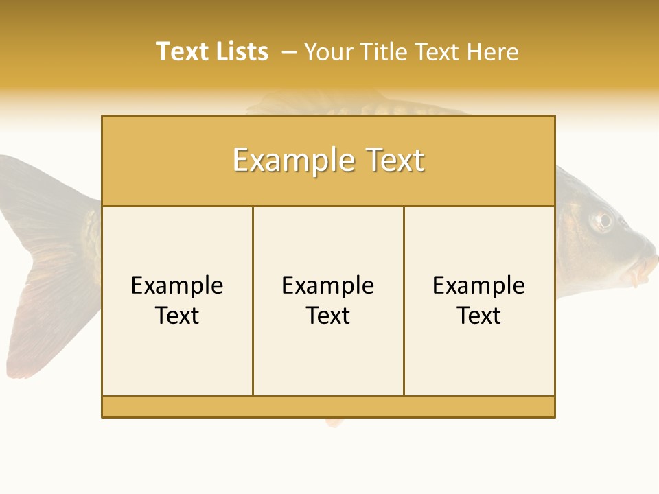 Close Up Food Catch PowerPoint Template