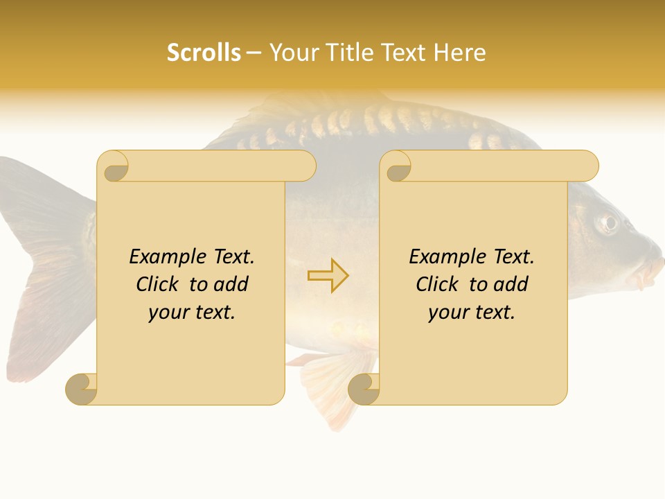 Close Up Food Catch PowerPoint Template