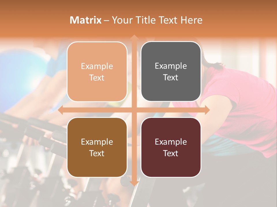 One Group Fitness PowerPoint Template