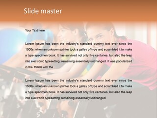One Group Fitness PowerPoint Template