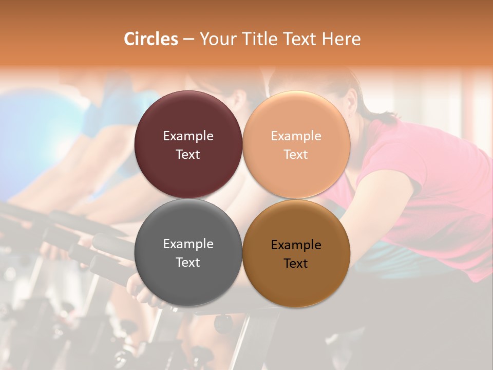 One Group Fitness PowerPoint Template