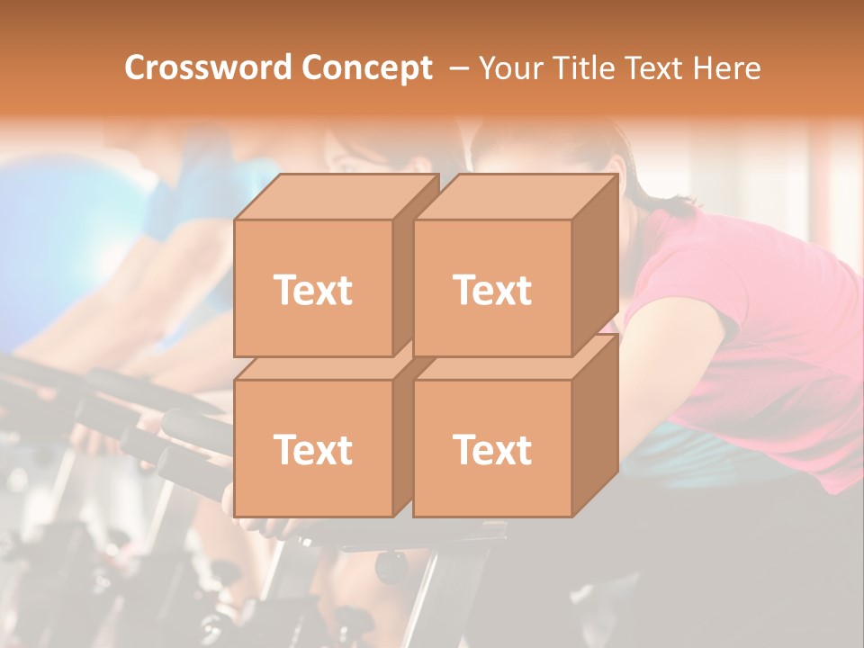 One Group Fitness PowerPoint Template