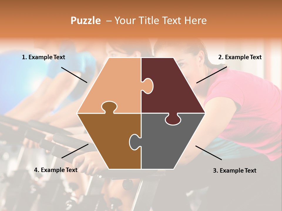 One Group Fitness PowerPoint Template