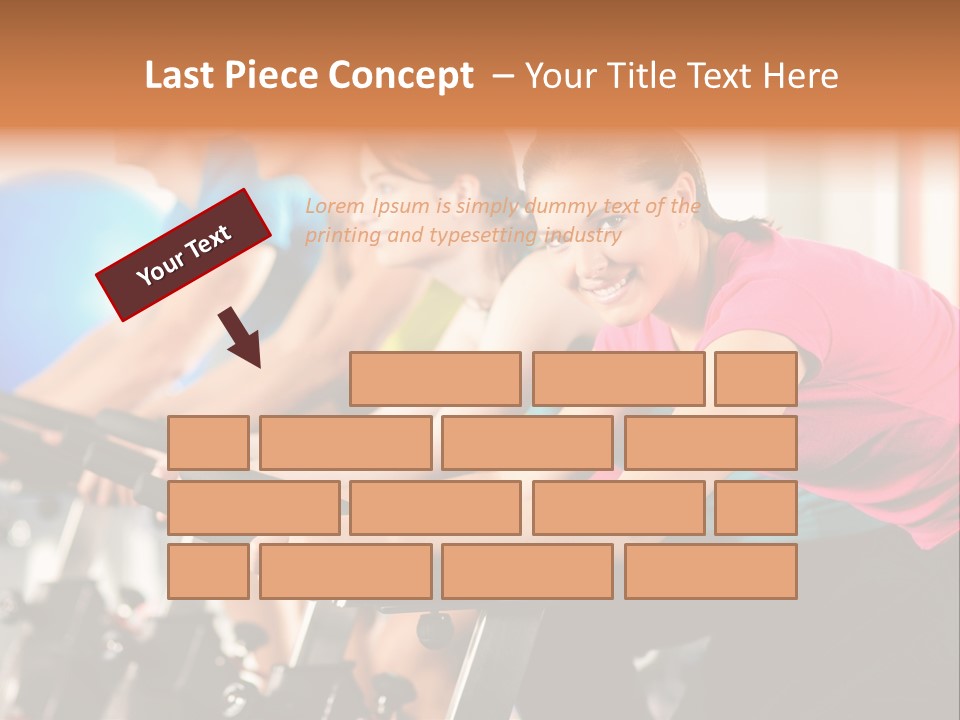 One Group Fitness PowerPoint Template