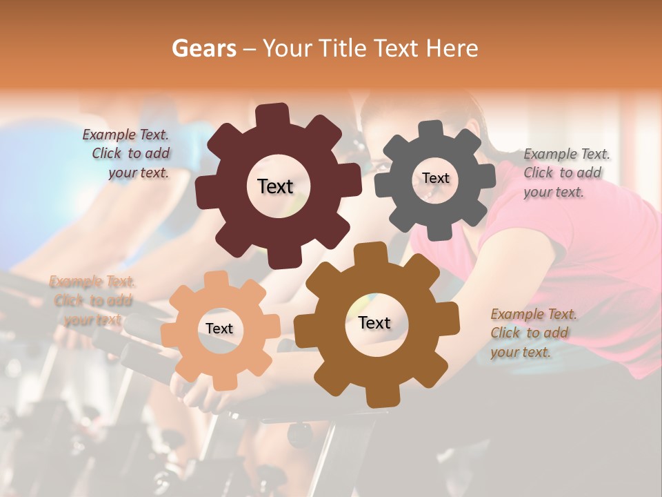 One Group Fitness PowerPoint Template
