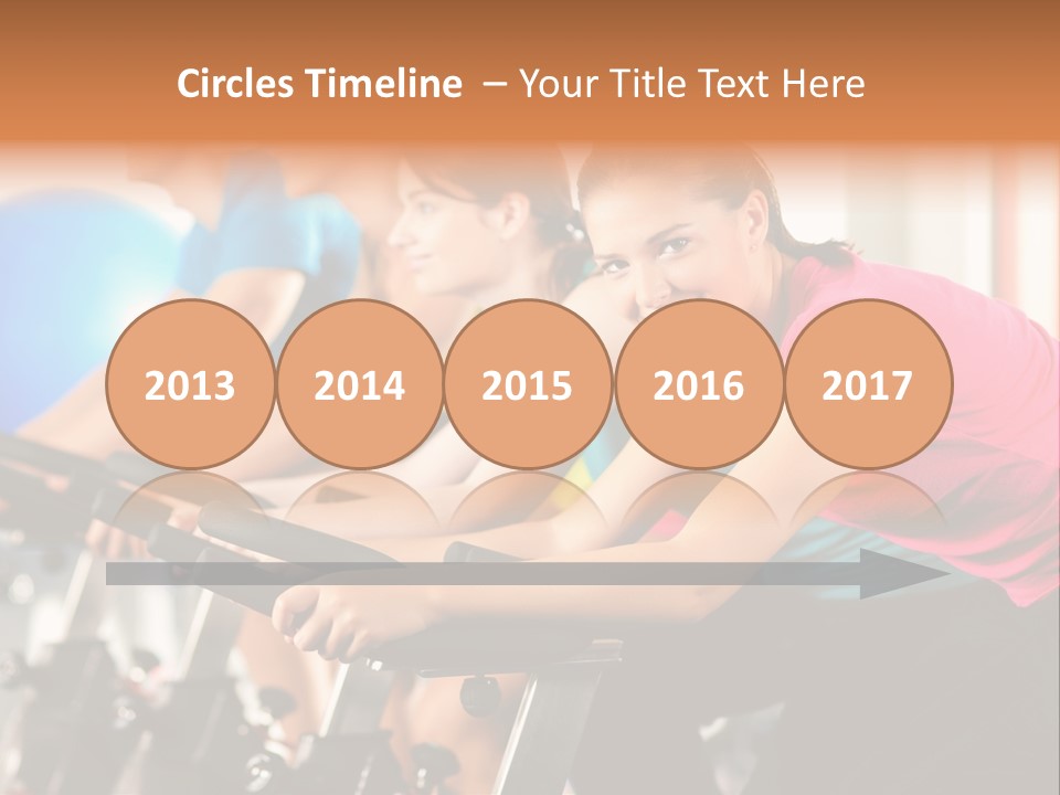 One Group Fitness PowerPoint Template
