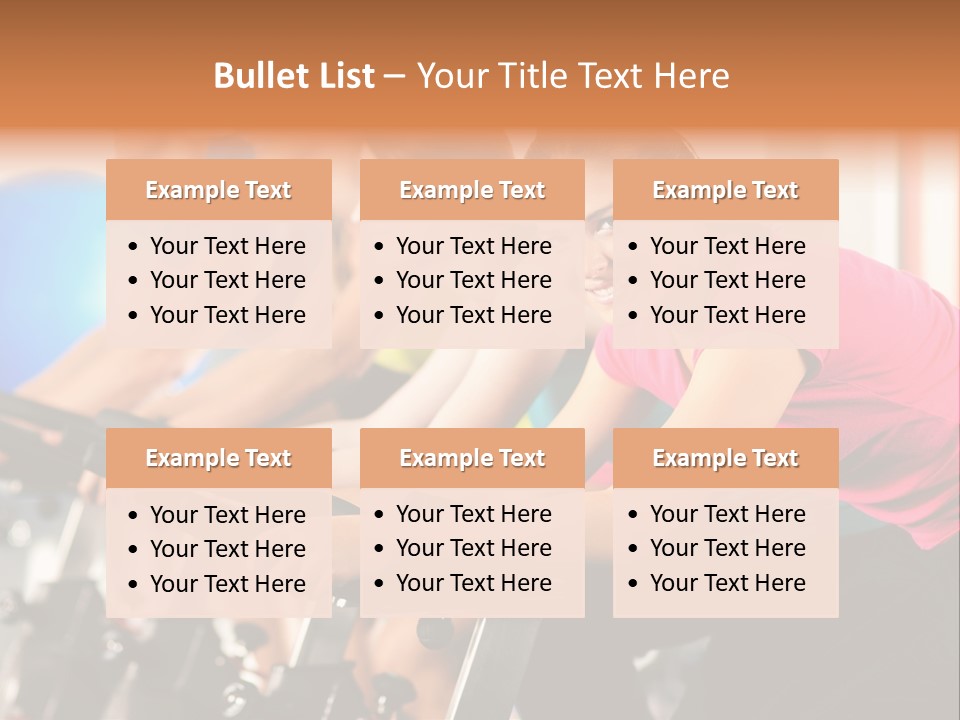 One Group Fitness PowerPoint Template