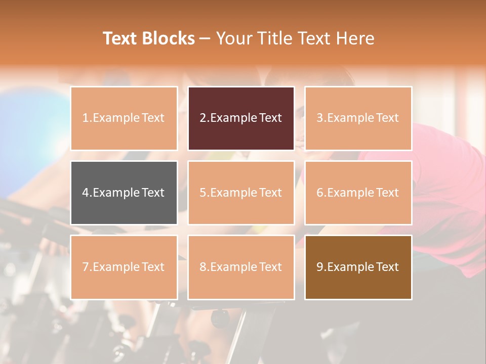 One Group Fitness PowerPoint Template