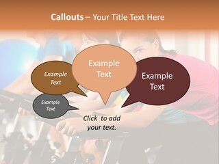 One Group Fitness PowerPoint Template